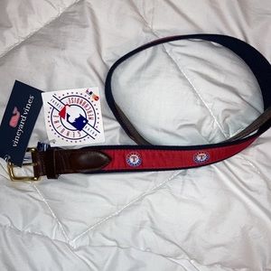 VINEYARD VINES x MLB TEXAS RANGERS BELT